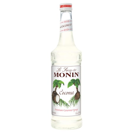 Monin Monin Coconut Syrup 750mL Bottle, PK12 M-AR013A